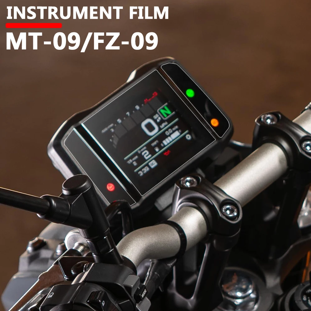 Fit For Yamaha MT-09 MT09 MT 09 FZ-09 FZ 09 2021-2023 Motorcycle Scratch Cluster Screen Dashboard Protection Instrument Film