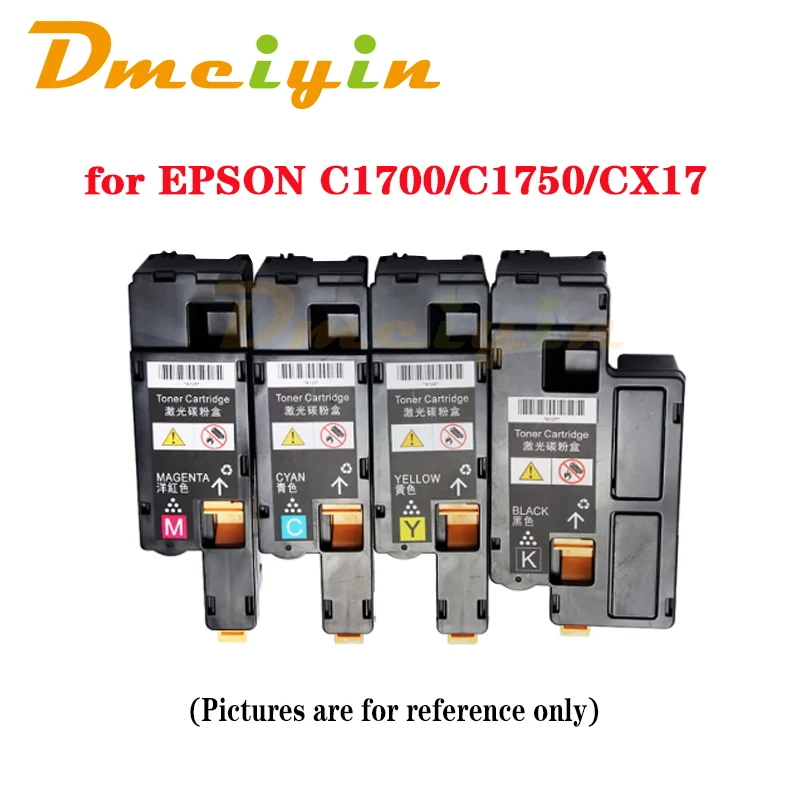 

Для картриджа с тонером EPSON AcuLaser C1700/C1750/CX17 2K 1,4 K C13S050614 C13S050613 C13S0506 C13S05061112