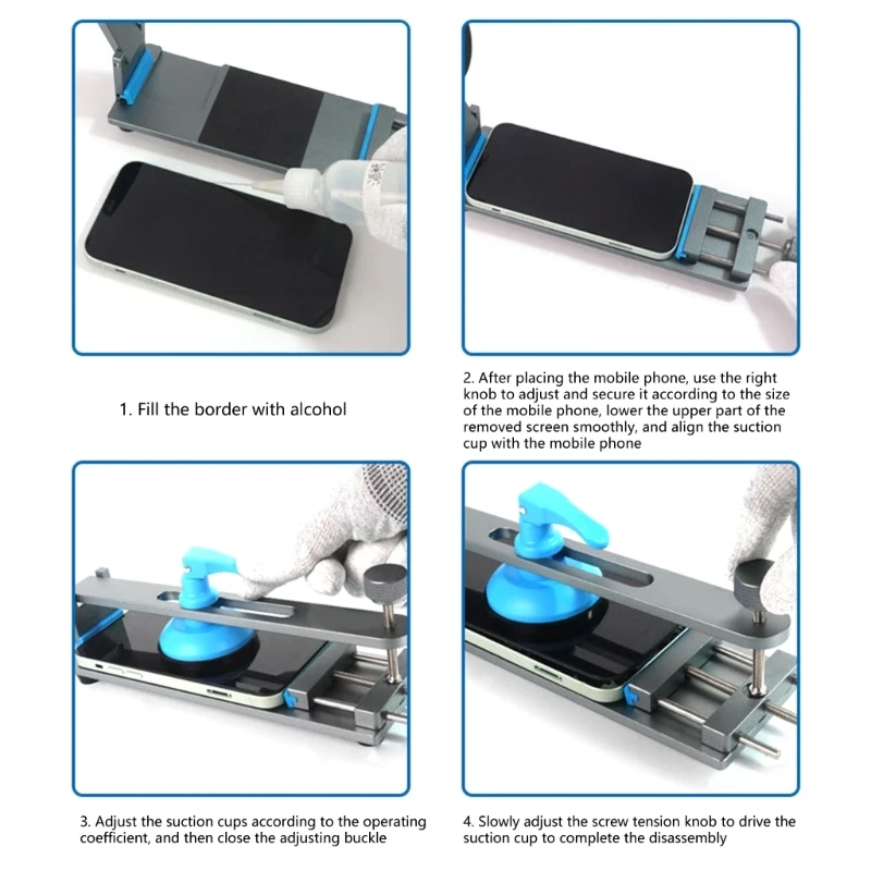 2024 New LCD Screen Separator Without Heating Screen Quick Removal Clamping