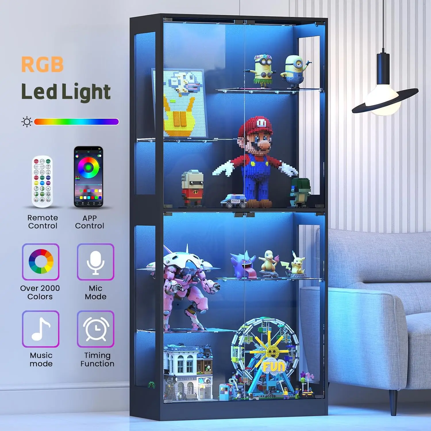 Thumbnail 3 - #8 Latest Glass Display Cabinets Offers