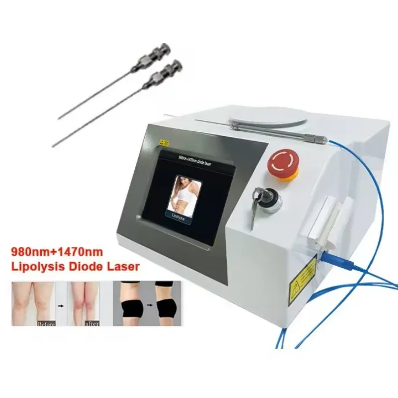 

980 1470Nm Laser Plastic Liposuction Surgery Laser Fiber For Lipolysis Fat Reduction Diode Laser Endolift Liposuction Machine