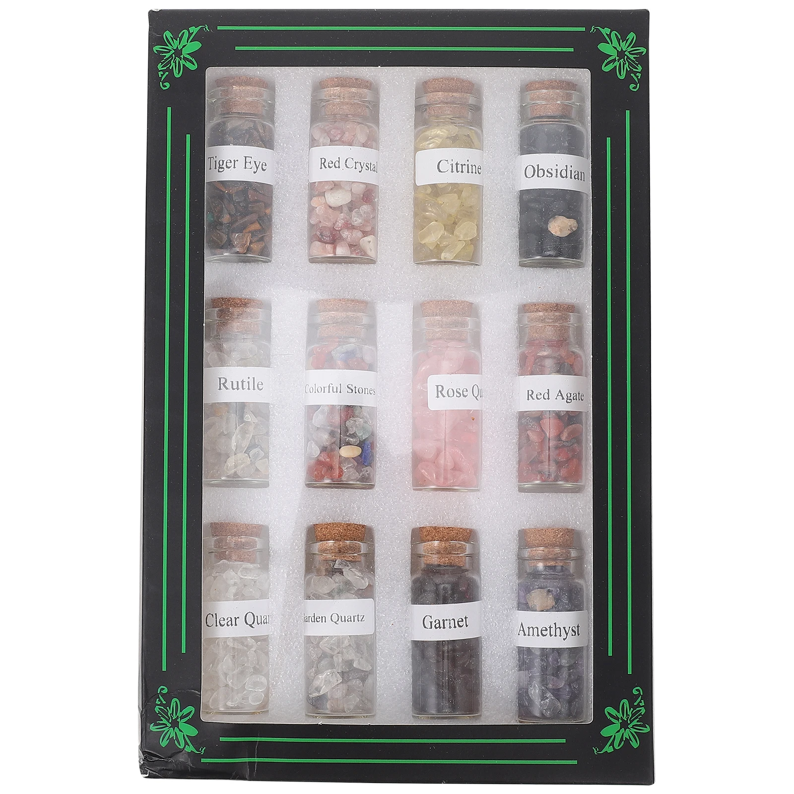 

12 Pcs Bottles Bottle Home Office Decor Wishing Delicate Bottle Home Decor Mini Storage Gifts