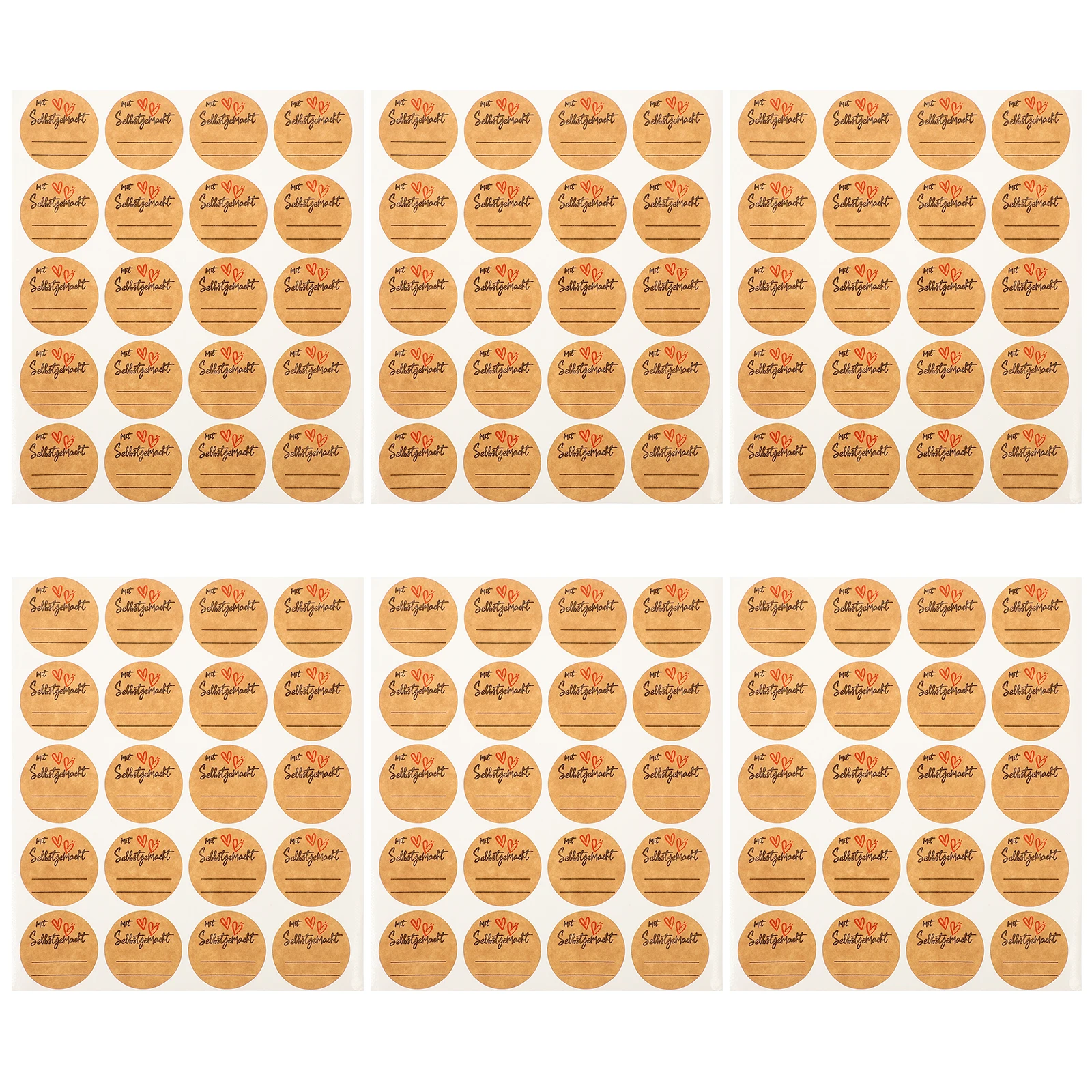

Self-Adhesive Label Stickers Decorative Labels For Jars Candles Soap Packaging Gift Bags Party Favors Name Tags Sticker