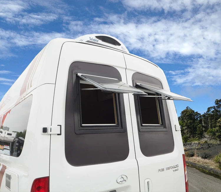 Right Angle Aluminium Alloy Tempered Glass Window for MPV ORV RV Motorhome Camper Caravan Trailer-RV Body Parts