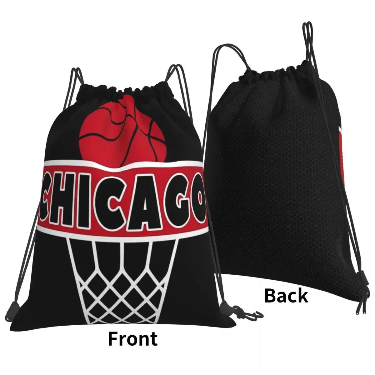 Chicago-Sacs à dos de proximité portables décontractés pour étudiants, sac de sport de poche Bundle, sac à livres de voyage