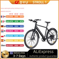 DYU Stroll 1 E-bike 250W Brushless Motor 36V9AH Lithium Battery Aluminum Alloy Electric Bicycle 16Inch Tire City Electric Bike