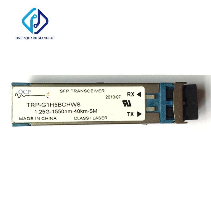 

Оптоволоконный трансивер OCP TRP-G1H5BCHWS 1.25G-1550nm-40km-SM-ESFP