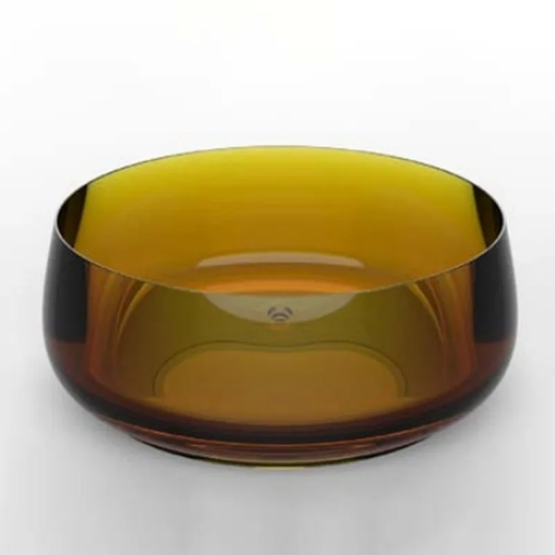 Customized Creative Resin Bathtub Independent Simple B Transparent Resin