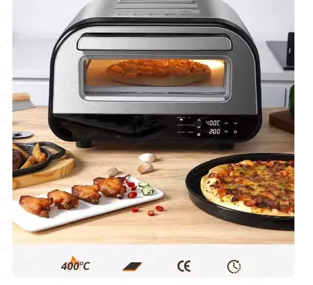 450 ℃ Multifunctional Household Pizza Oven 12inch Pizza Maker Baking Oven