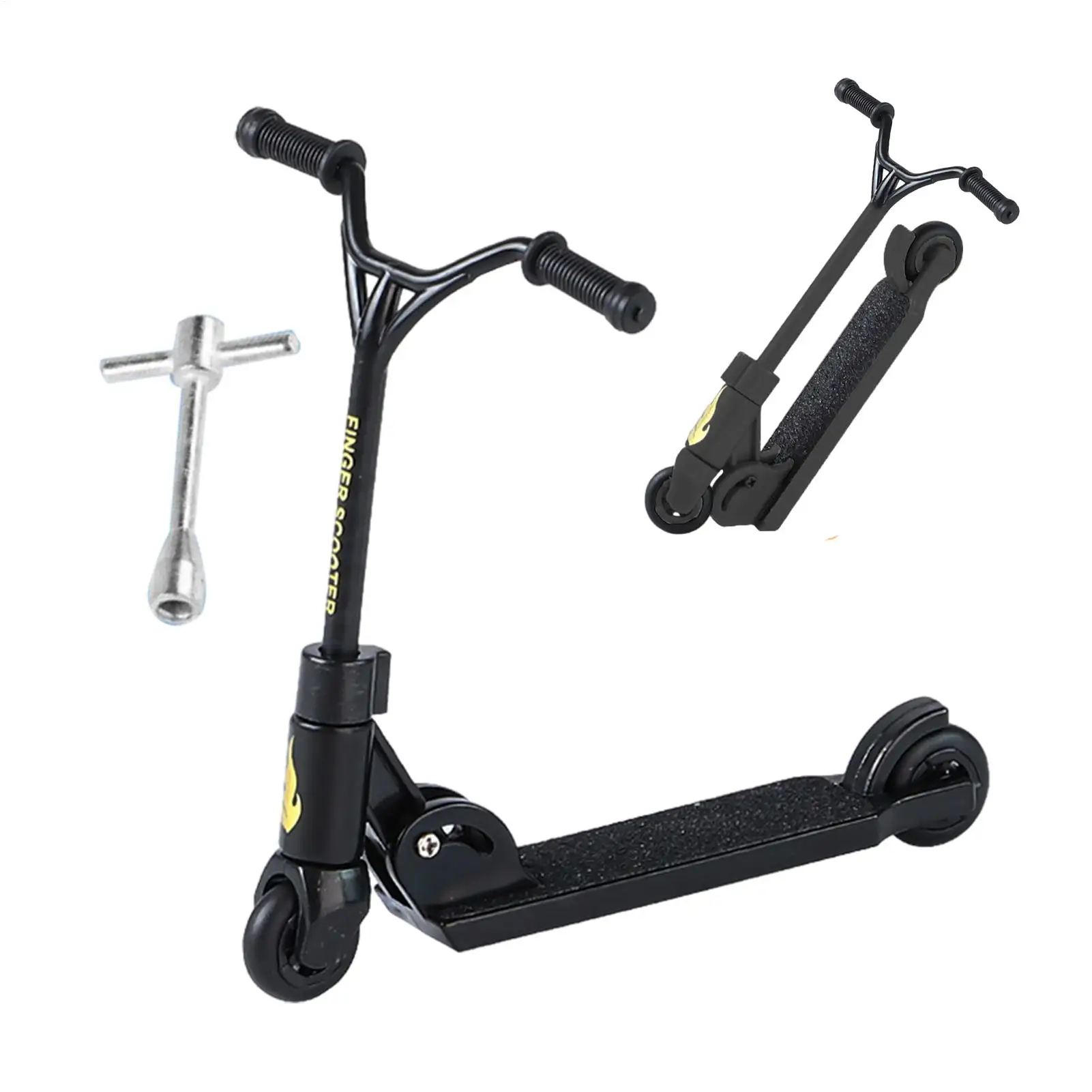 Foldable Trick Scooter Skateboards Finger Sport game Fun Interactive Toys  For Kids Imagination birthday gifts