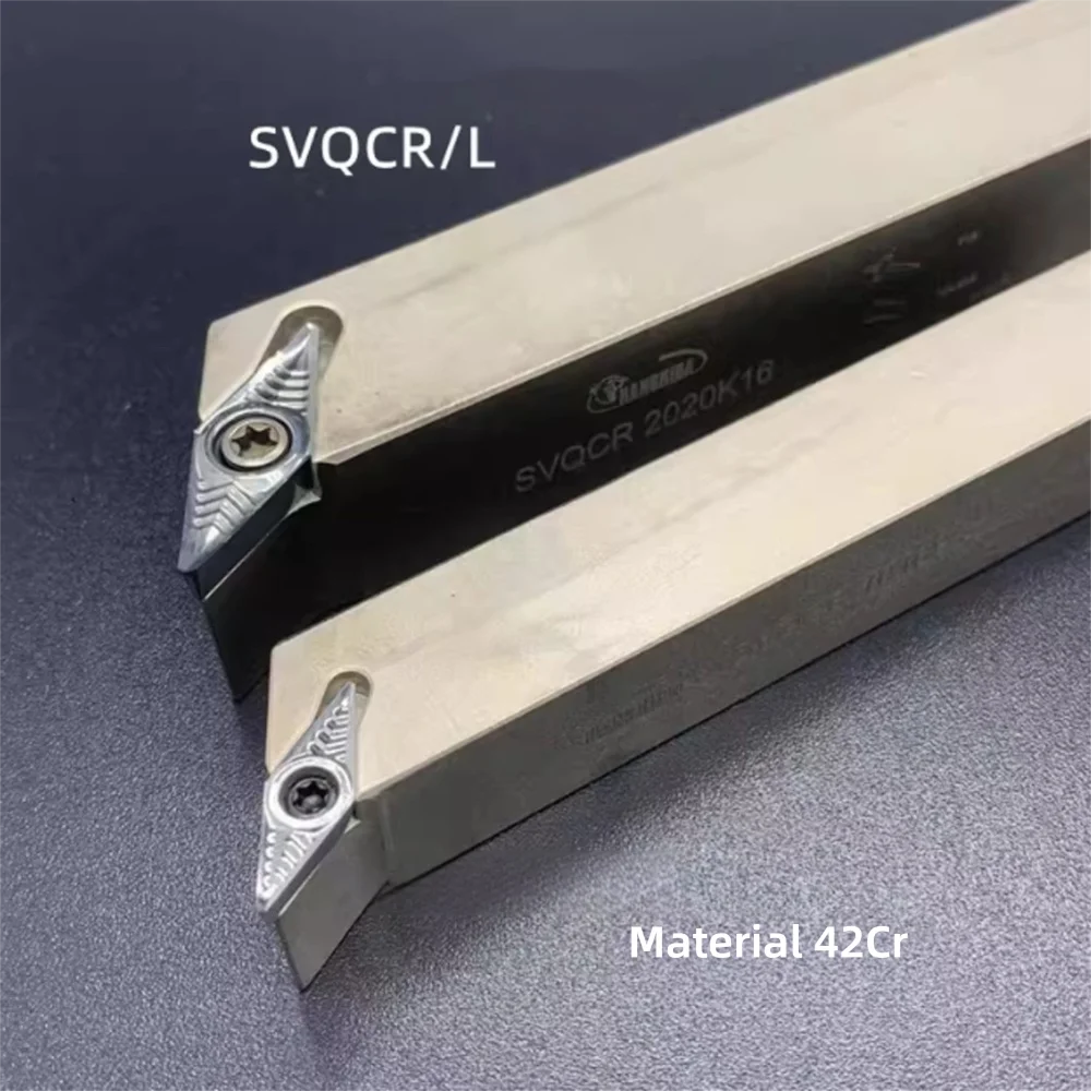 117.5° Turning Lathe Tools Support Workshop Accessories SVQCR SVQCL SVQBR SVQBL Hardware Store Rod Holder Parts Insert VC16 VB16