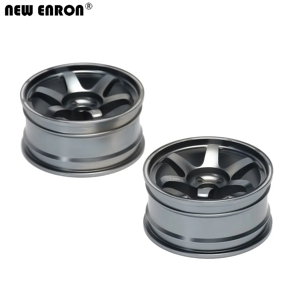 NEW ENRON 4P Metal Aluminum Alloy Wheel Rim 6MM Offset For RC 1/10 On-Road Drift Traxxas HSP Tamiya HPI Kyosho RedCat SAKURA