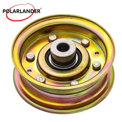 1 pz falciatrice singola scanalatura colore zinco puleggia 756-04224 756-0981 956-0981 pulegge folli per Cub Cadet MTD Troy-Bilt