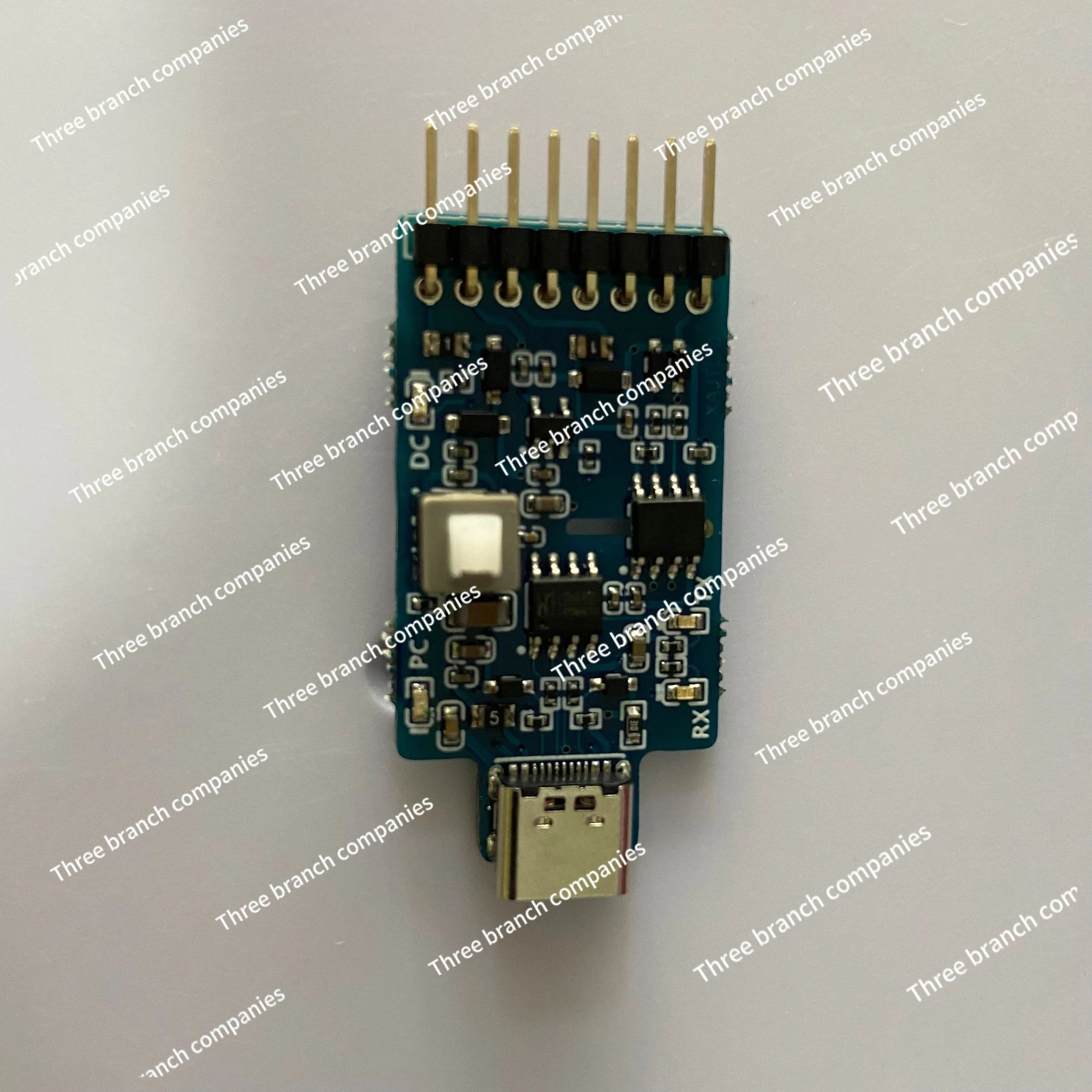 USB to TTL serial port, isolated USB to 232 wide voltage 24/12/5/3.3V CH430 industrial grade