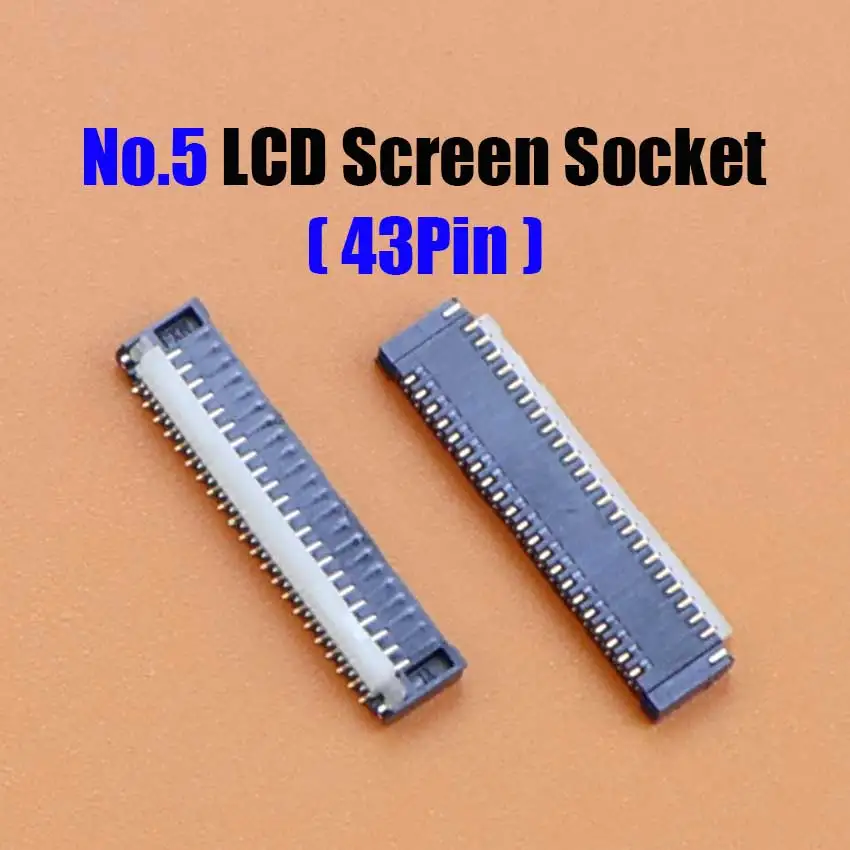 1 Piece For Switch OLED Type-C Charging Port Chip Inductance Slider Card Slot Battery Speaker Socket LCD Screen FPC Connector - Image 5