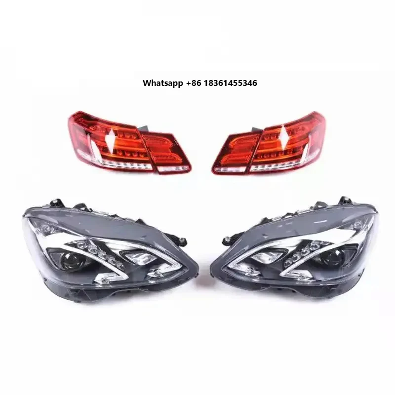 

High Quality Hot Selling W212 2011 Body Kit Black Plastic Carton Box Front Bumper Suitable E Class W212 2009-2015 5 Sets