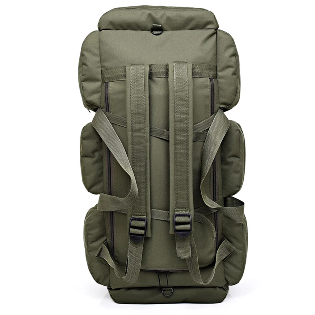 90L Outdoor Backpack Fishing Pouch Climbing Rucksack Shoulder Bag