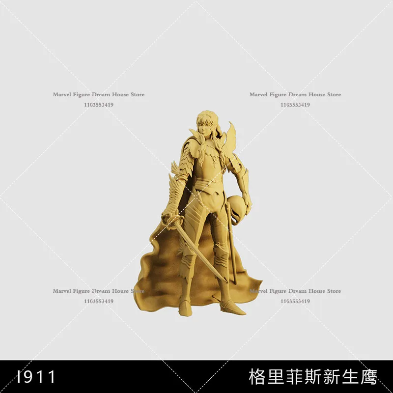 1/64 1/43 ملحقات دمية مشهد مصغر نموذج أبيض غير معطر غريفيث فريق النسر الجديد شيطان الملك شخصية طباعة ثلاثية الأبعاد صغيرة