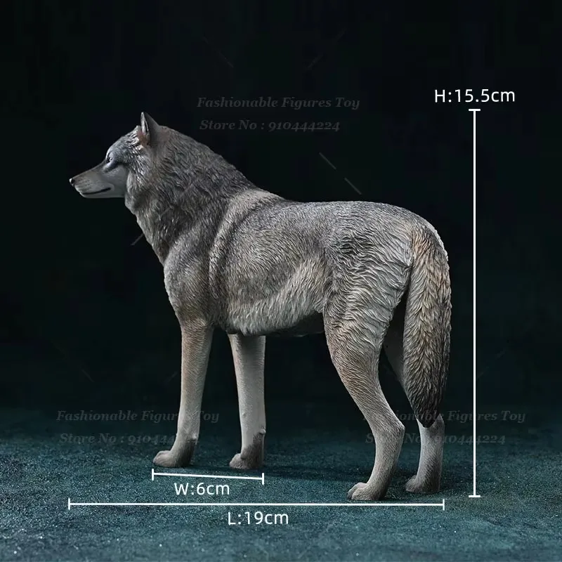 JXK JXK1941/6 Scale Arctic Wolf Simulation Animal Model Furniture Scene Decorations For 12Inch Action Figure Soldier Dolls