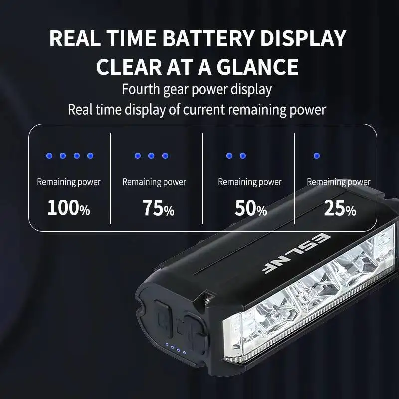 Phare avant de vélo ESLNF 1000 - Rechargeable Bicycle Headlight 1000 Lumen avis et prix