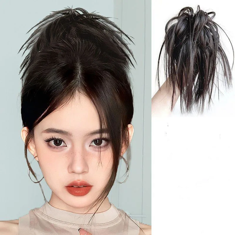 Synthetic Hair Clip Messy Curly hair wigs for women Bun Claw Extension Chignon Hairpiece for Women Fake hair