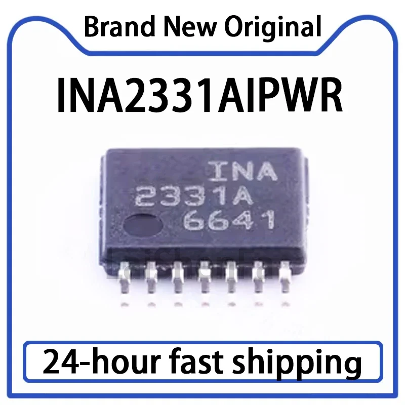1PCS INA2331AIPWR INA2331A TSSOP-14 Operational Amplifier in Stock