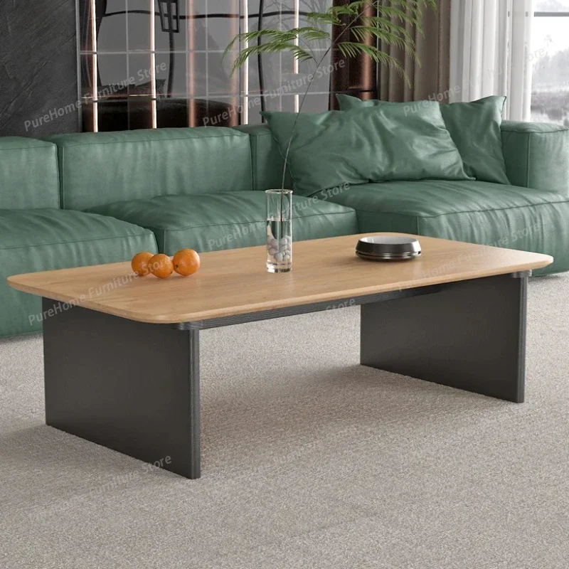 

Aesthetic Modern Coffee Table Trau Nordic Simple Designer Minimalist Side Table Living Room Tea Mesita Auxiliar Salon Furniture
