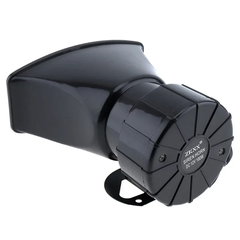 مكبرات صوت بوق هواء السيارة ، صفارة إنذار بصوت عال للشرطة ، صفارة إنذار شرطة ، إنذار تحذير ، مكبر صوت للشاحنة ، صوت 7 ، 12 فولت ، W ، جديد