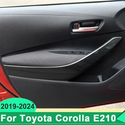 For Toyota Corolla E210 2019 2020 2021 2022 2023 2024 Hybrid ABS Car Interior Door Armrest Handle Pull Cover Trim Accessories