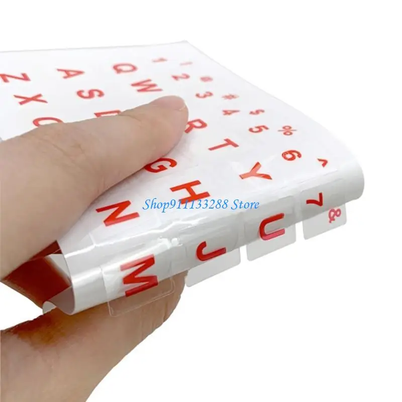 G88D Replace Keyboard Sticker Letter Film English-letter Stickers for Tablet Laptop
