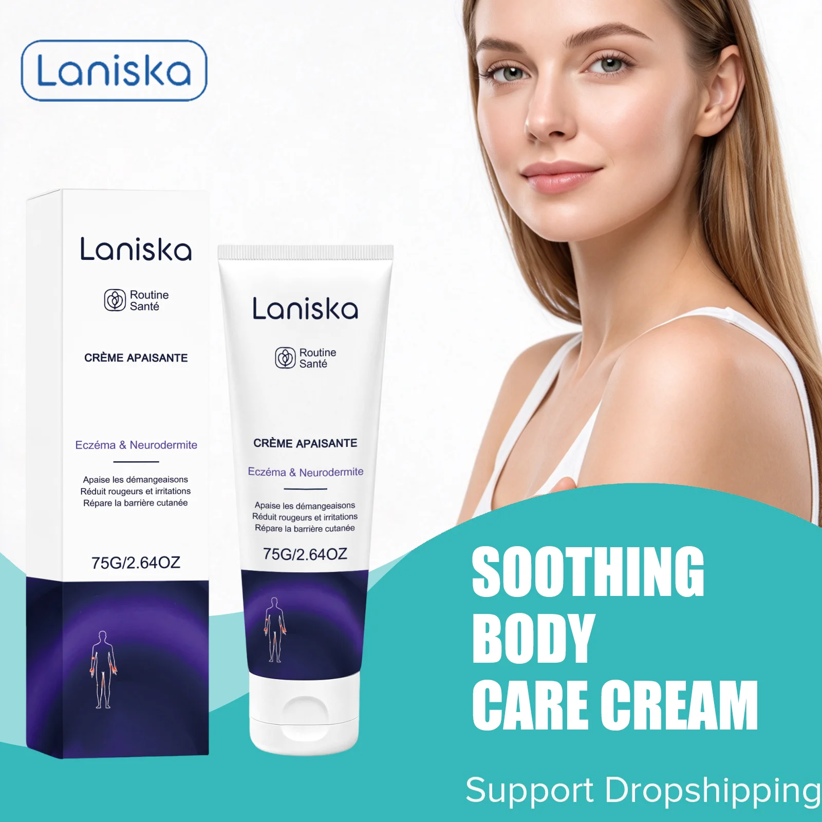 Soothing Body Care Cream Help Calm Uncomfortable Skin Reduce Redness And Irritation Repair Skin Barrier Gentle Daily Body Care