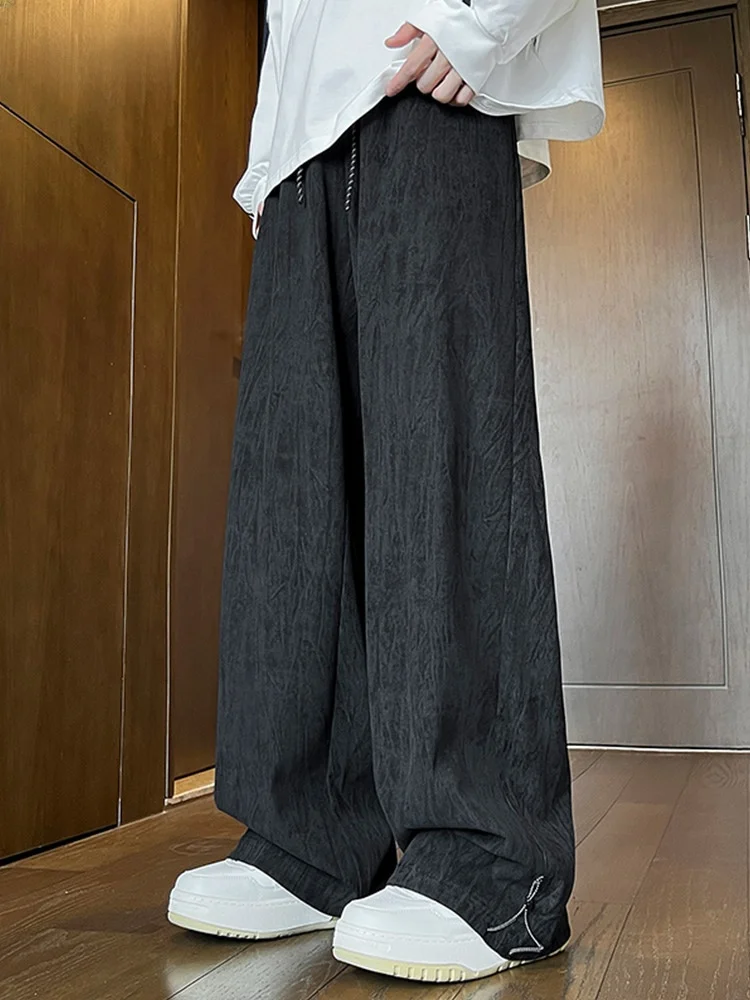 

GLM Men's Corduroy Casual Pants Loose Fit Dstring Waist American Sle Comfortable Breathable Faionable Summer Leisure T...