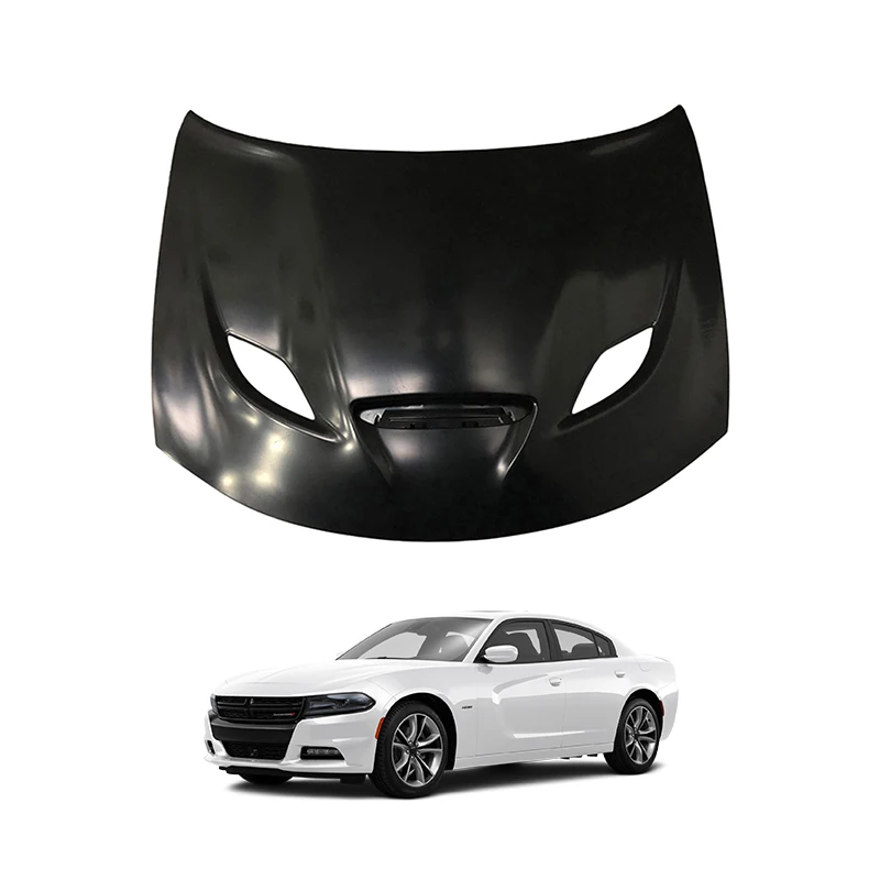 Carbon Fiber Front bonnet Manufacturer Car Aluminum Hood For Dodge Charger 2015-2023