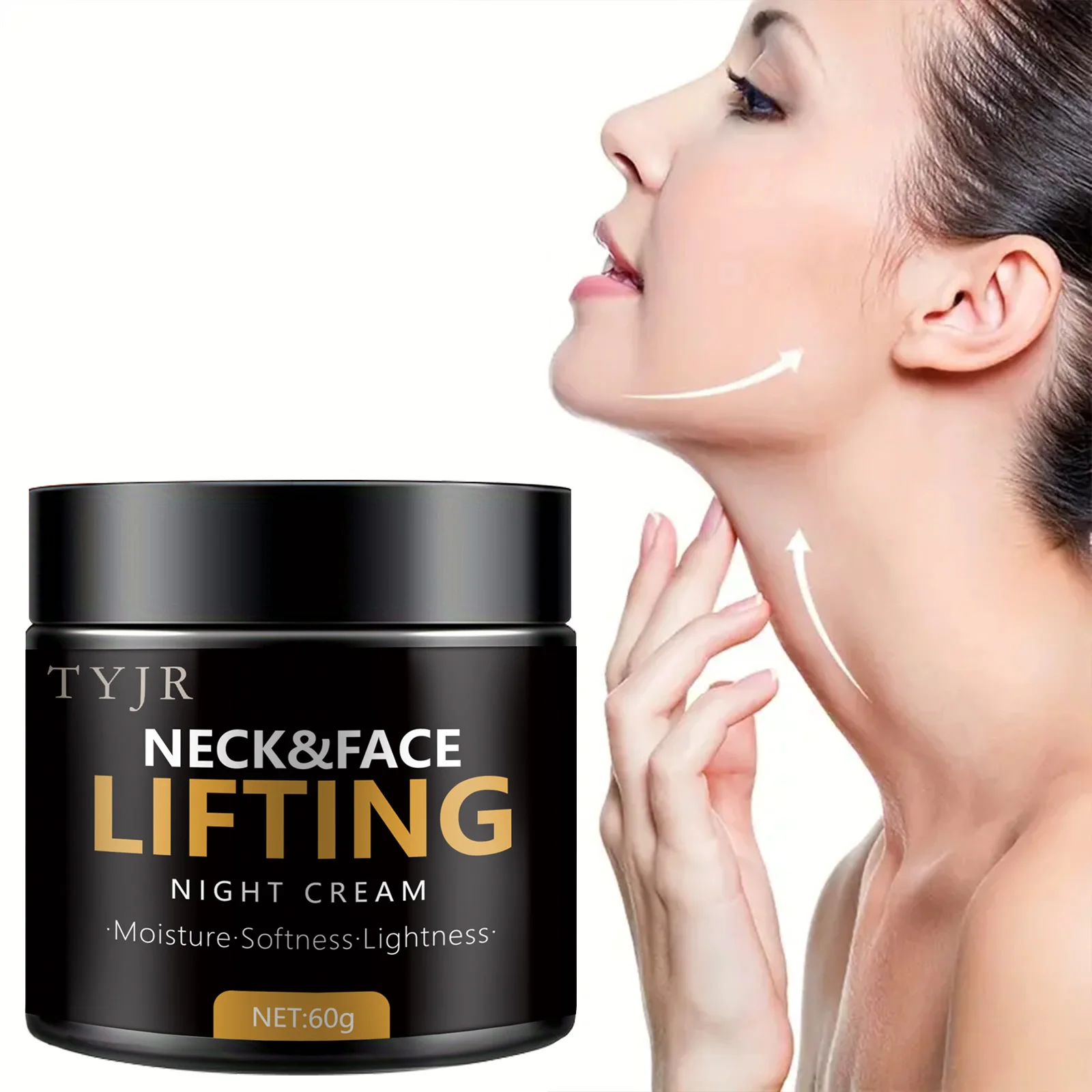 Night neck cream anti-aging firming lifting lighten fine lines whitening moisturizing brightening firming skin care products