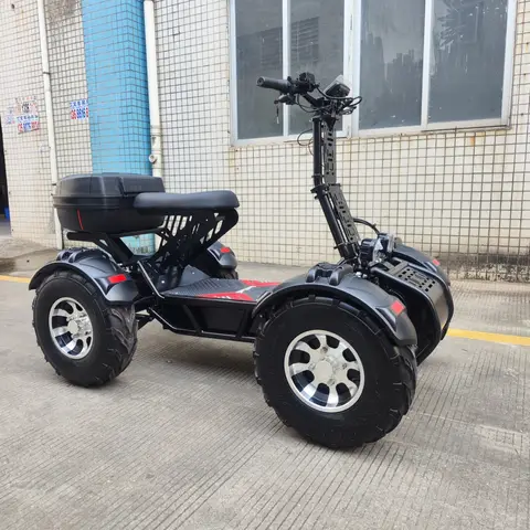 Quad elettrico fuoristrada da 21 pollici ATV ad alta velocità da 10000 W a quattro ruote da esterno definitivo con funzione inversa