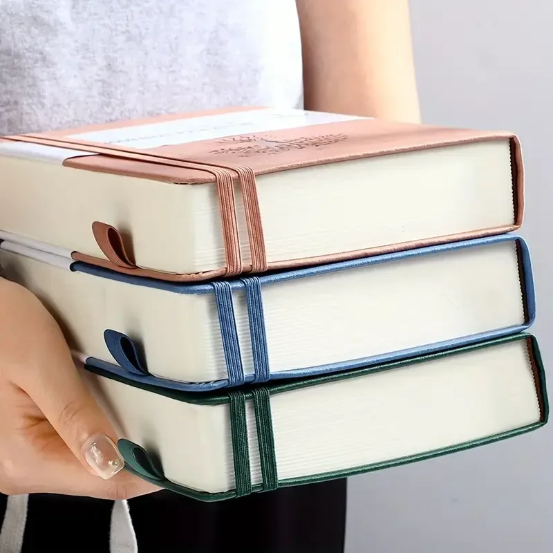 Carnet de notes A5 vierge Extra épais, bloc-notes de 730 Pages, couverture souple, papeterie coréenne, carnet de croquis, bloc-notes d'écriture de bureau