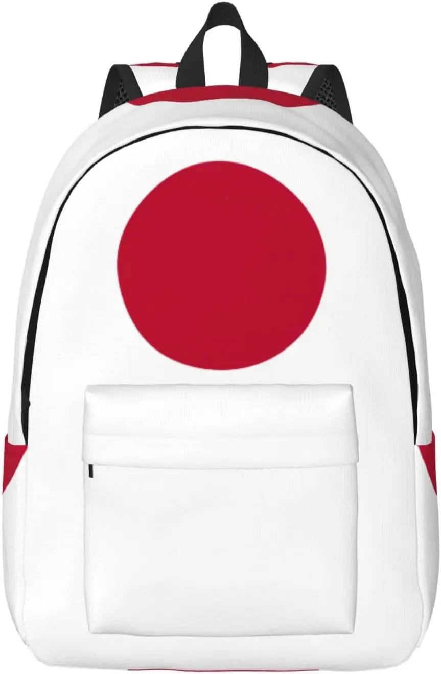

Японский флаг. Модный и легкий холщовый рюкзак, подходящий для повседневных путешествий, легко носить с собой.