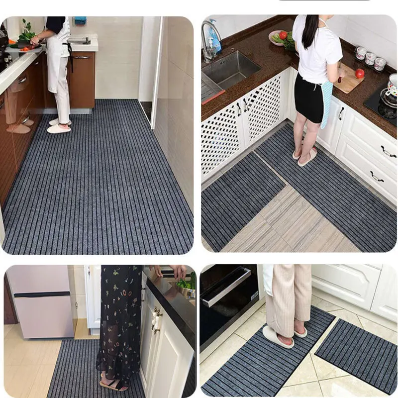 Homemade Kitchen Mat Anti Slip Oil and Water Absorption Kitchen Rugs Doormat DIY Outside Entrance Door Floor Bath Shower Mat