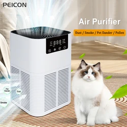 Purificatore d'aria deodorante portatile da tavolo per allergie domestiche e peli di animali domestici, fumatori in camera da letto filtro HEPA filtro dell'aria