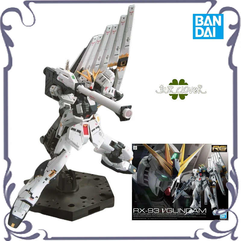 

BANDAI Original GUNDAM RG 1/144 RX-93 VGUNDAM Anime Action Figure Assembly Model Toys Collectible Model Gifts Ornaments In Stock