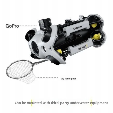

Underwater Rescue Robot HD Visual Intelligent Vision Submarine Remote Control Shooting Salvage Exploration Diving Drone