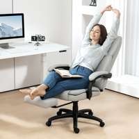 Vinsetto office chair with 5 massage modes, ergonomic desk chair with reclining function.