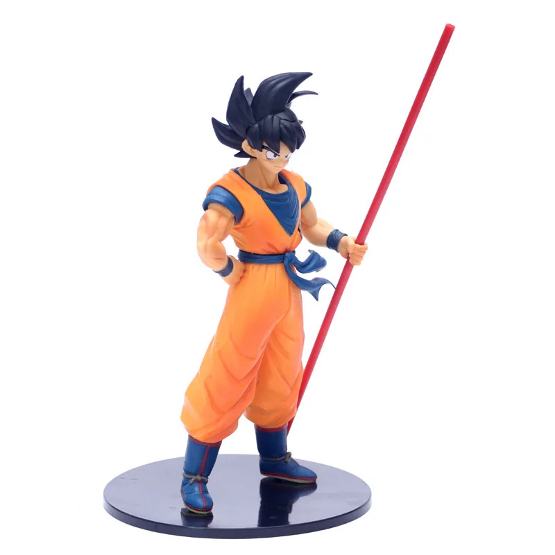 22cm Dragon Ball Son Goku Action Figure Anime Super Saiyan Model Childhood Memories PVC Statue Dolls Children Toys For Kids Gift image 4