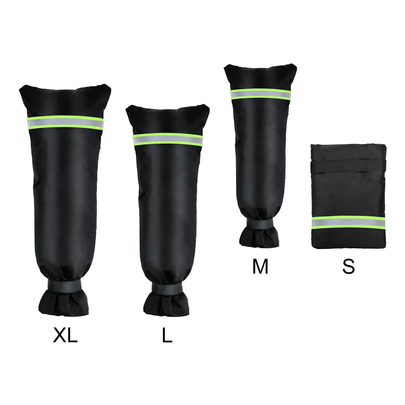 

Утолщенные чехлы-носки для водопроводных кранов с светоотражающими полосами для защиты от замерзания на улице, в саду и на улице