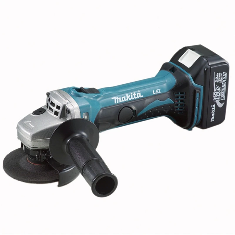 Imagem -02 - Makita Dga402 18v Recarregável Brushless Angular Moagem Bateria de Lítio Metal Moagem e Corte