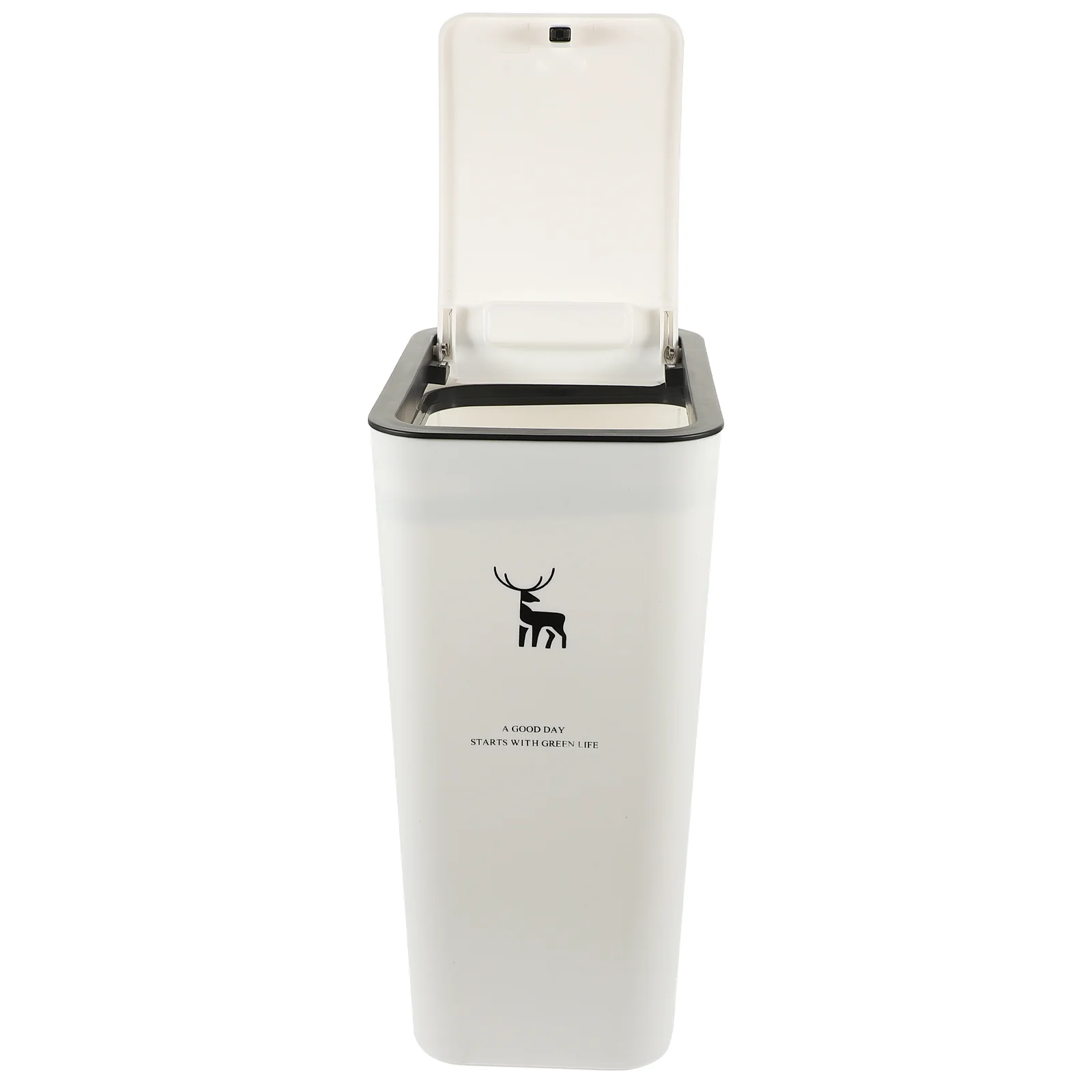 Slim Trash Can with Press Top Lid Bathroom Garbage Can Waste Bin Slim Trash Bin for Toilet kitchen bin slim