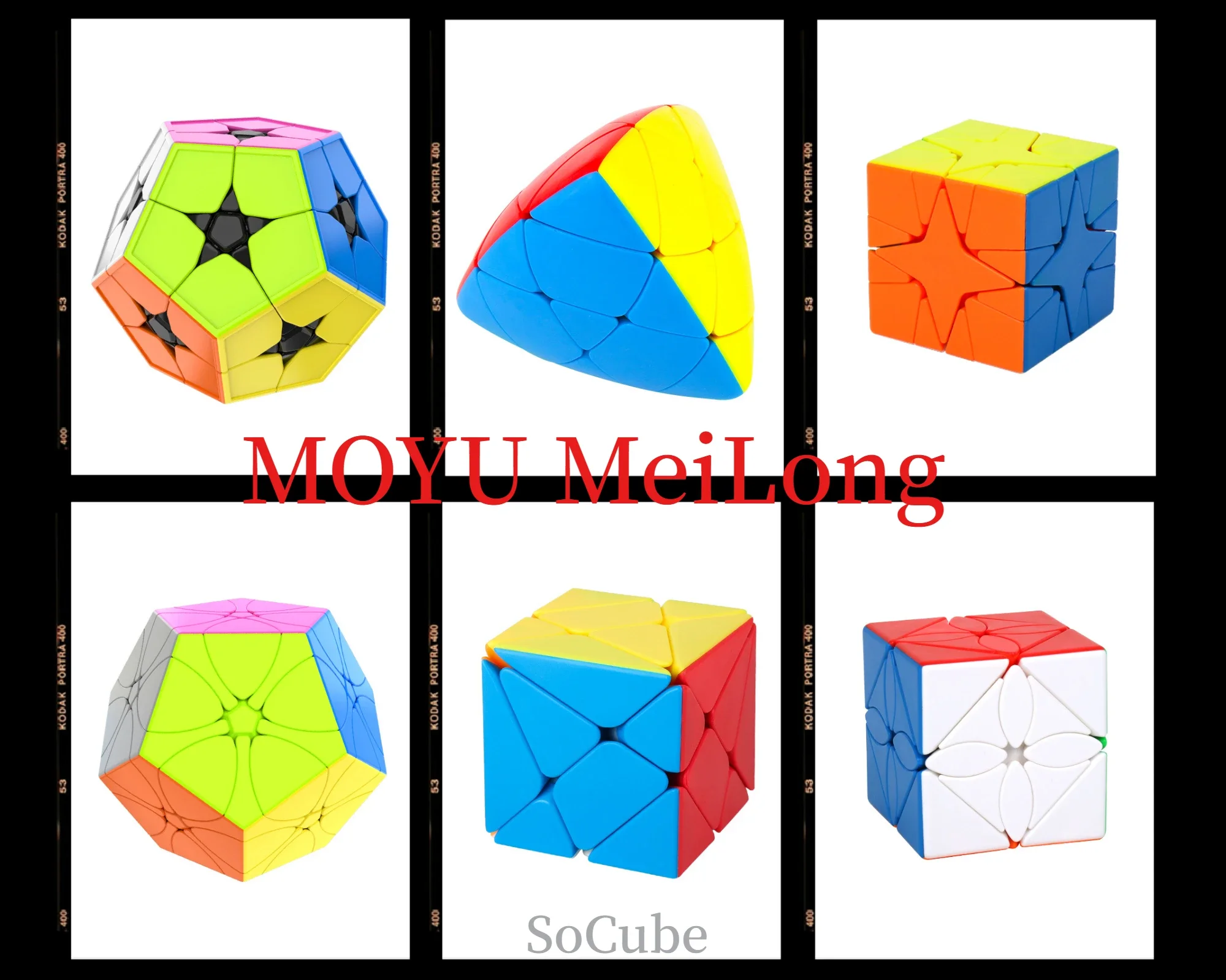 [SomeCube] MoYu MeiLong Pandora Cube Polaris Cube Maple Leaf Silver Fisher Mastermorphix Windmill Alien Speed SQ1 Skewb Cube