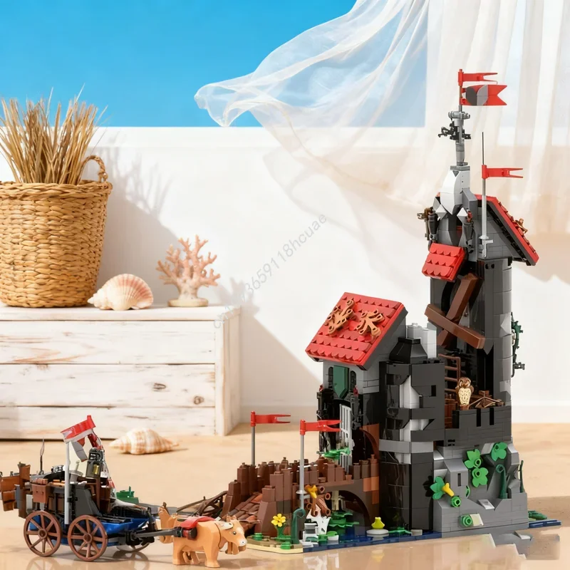 

1725pcs MOC Wolfpack The Rogue Tower Edition Model Building Toy Blocks Architecture Assemble DIY Christmas Gift Creative Idea