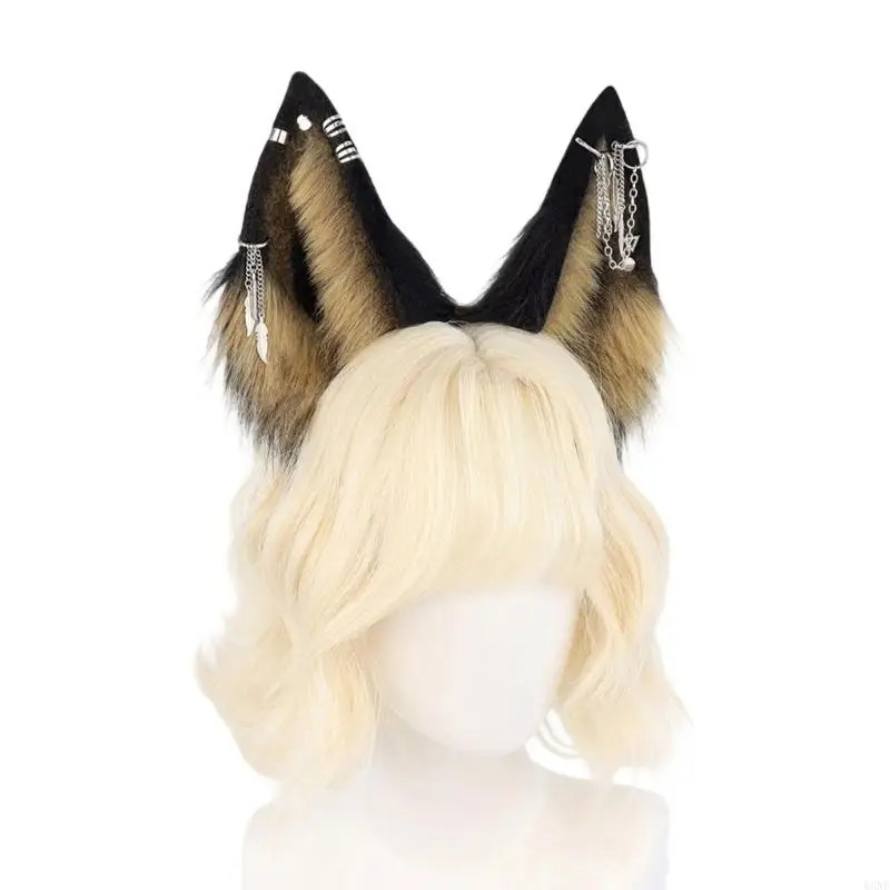 y3ne plush Animal Ear Headbands for Assion Coste Mostime Party Association Associat