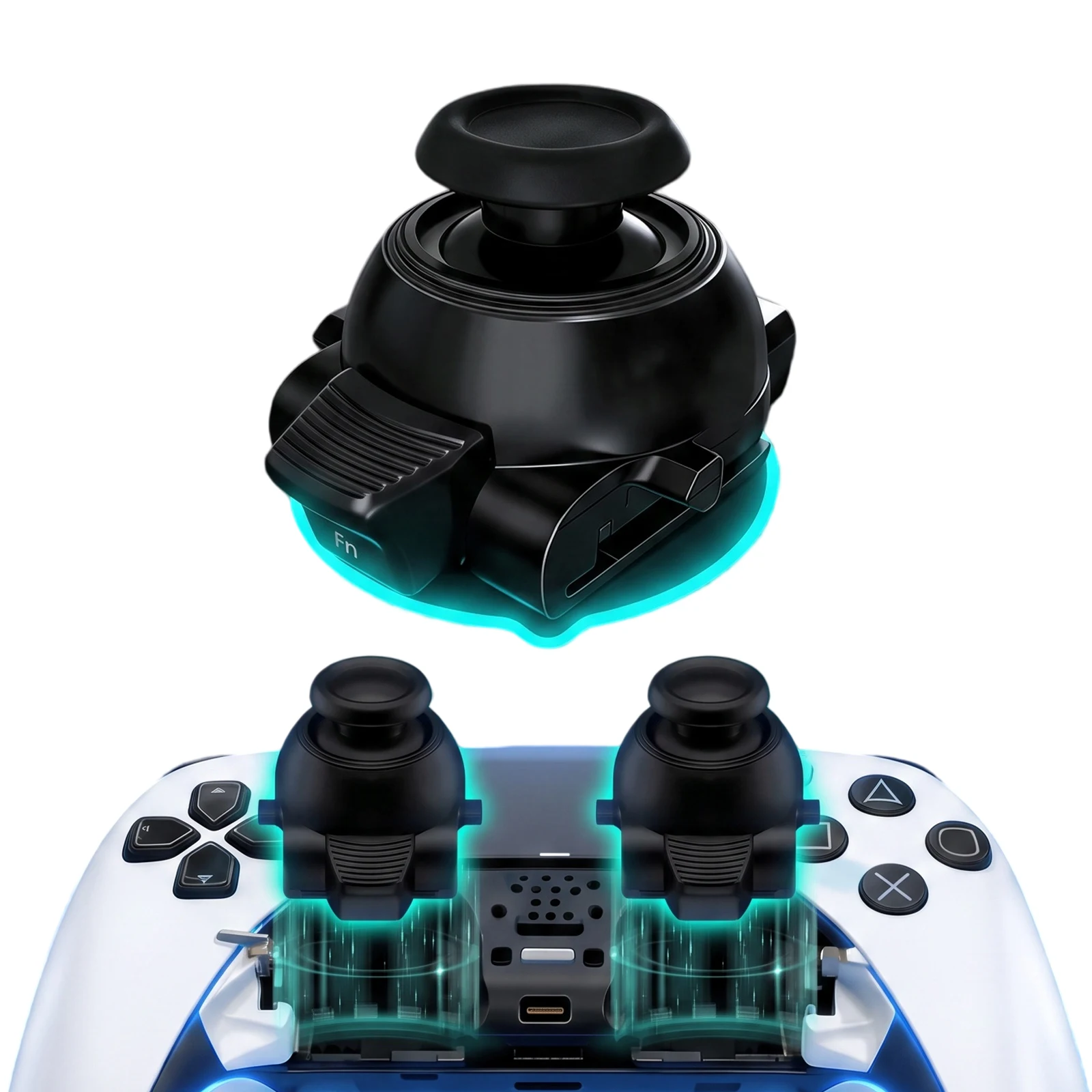 2/1PCS For PS5 Edge Controller TMR Sensor Joystick Module Replacement Analog Rocker Hall Thumbstick Anti-Drift Handle Joysticks
